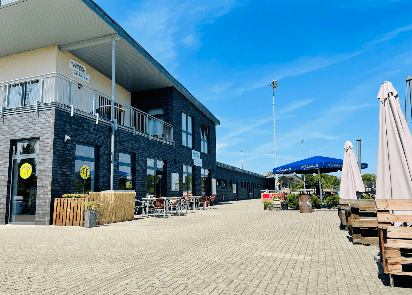 bedroom of the Sportschule Oberhaching